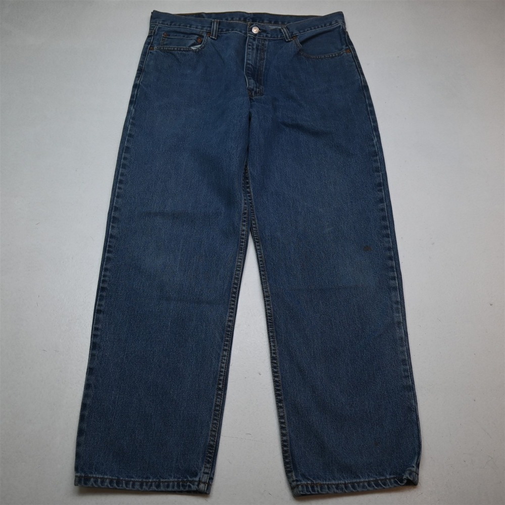 Levis 36x30 Light‎ Stonewash 550 Relaxed Mens Jeans